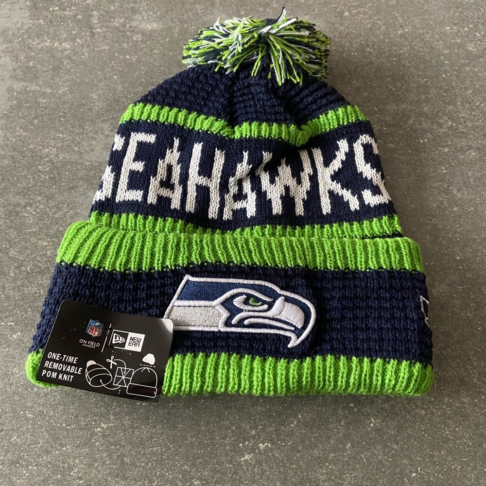 PRICE IS FIRM Brand new Seattle Seahawks beanie